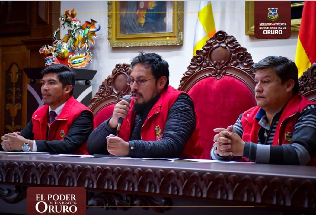 Conferencia de prensa de los resultados obtenidos en Chile