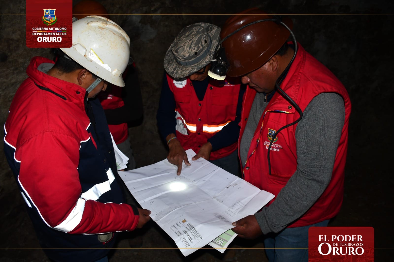 Trabajos de avance de exploracion Sector Negrillos