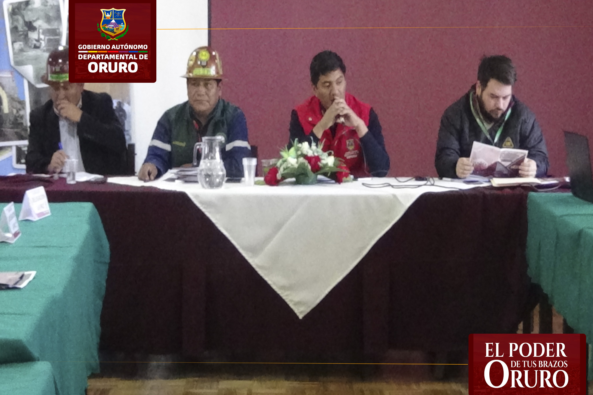 10mo Encuentro del Consejo Minero de Gobernaciones COMINGOB en el departamento de Oruro